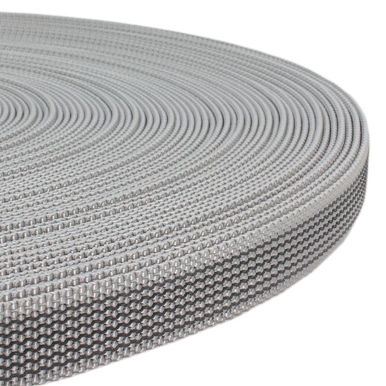 Schleppleine Gurtband grau 15mm/20mm