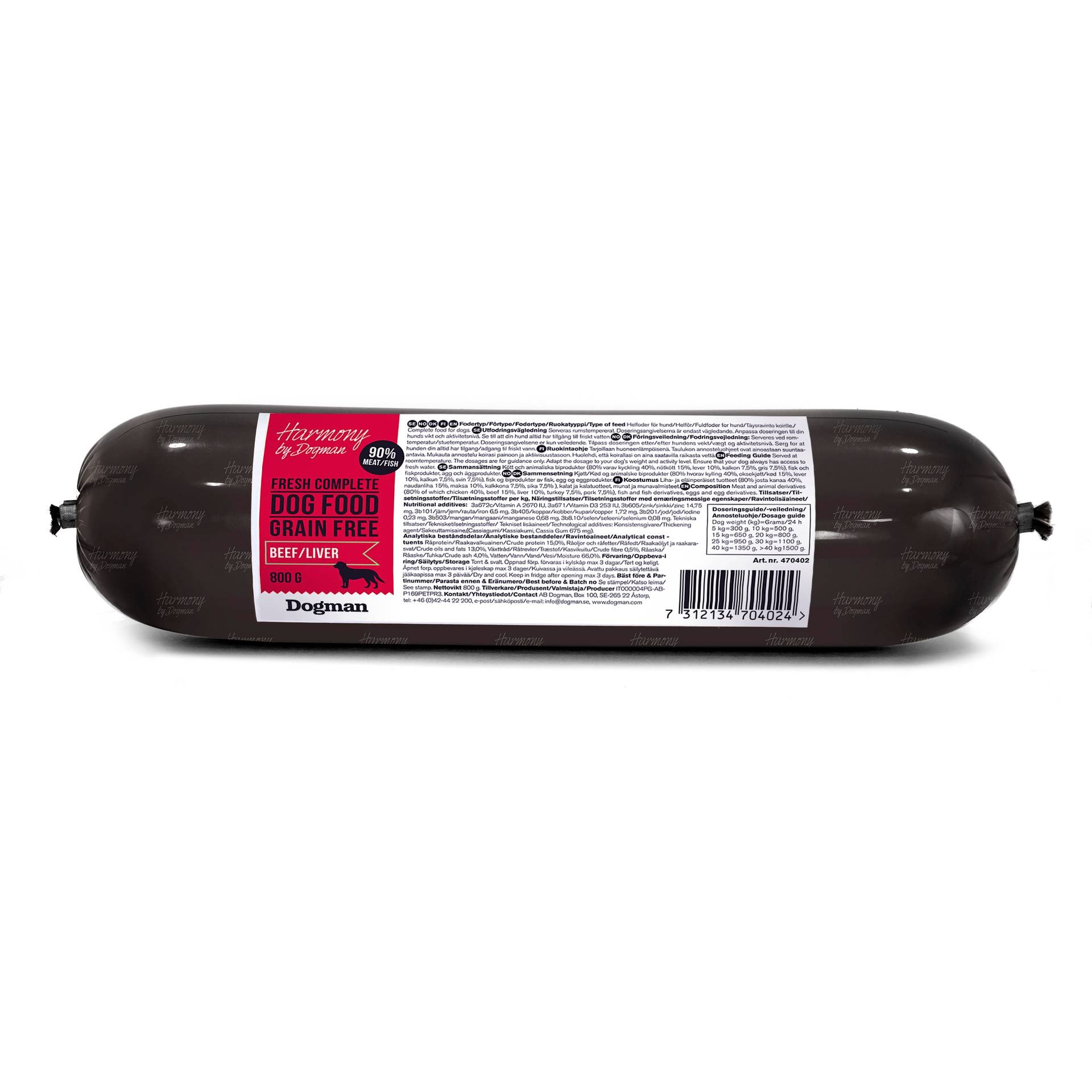Harmony Rind/Leber Wurst 800g