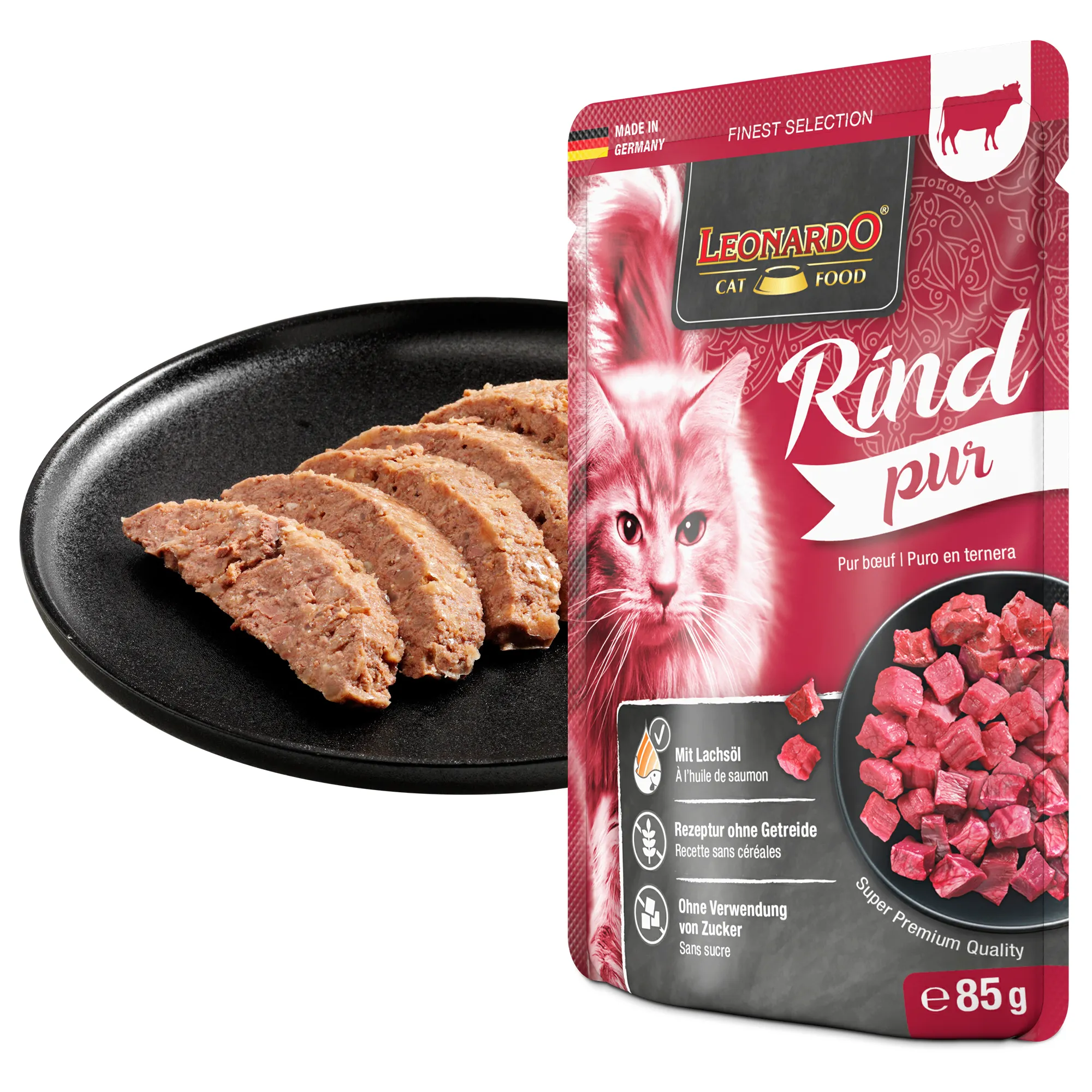 Leonardo Rind Pur 85g