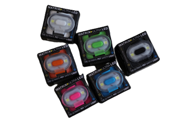 MATRIX Ultra LED PET SAFETY LIGHT orange